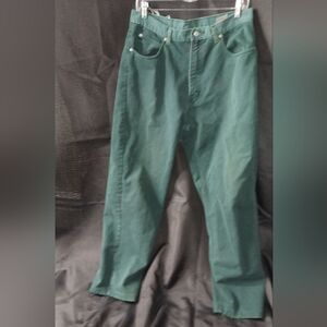 Vintage Men's green jeans 32×30